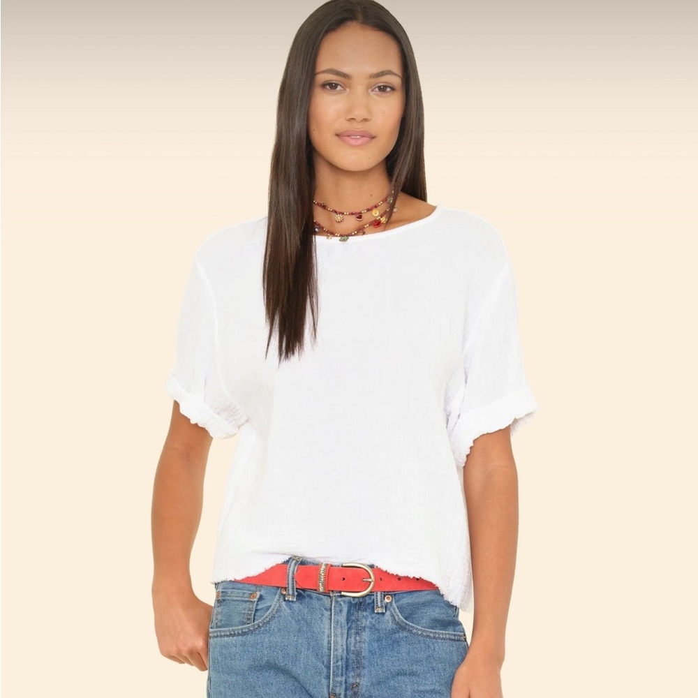 Xirena White Carson Top